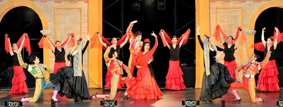 小松原庸子スペイン舞踊団　第44回野外フェスティバル「2014真夏の夜のフラメンコ」のご案内